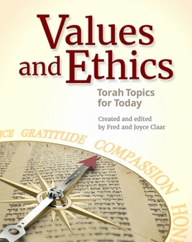 Paperback Values and Ethics: Torah Topics for Today Book