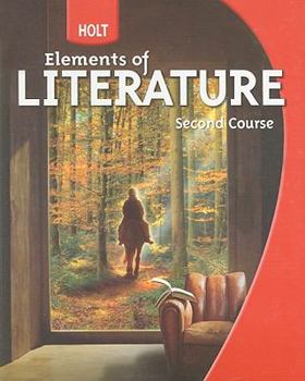 Hardcover Holt Elements of Literature: Student Edition Grade 8 Second Course 2009 Book