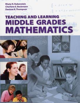 Paperback Teaching and Learning Middle Grades Mathematics [With CD (Audio)] Book