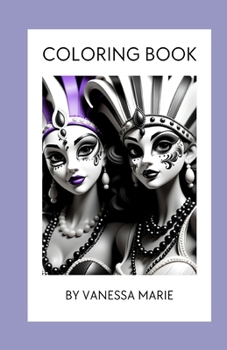Paperback Coloring Book: Mardi Gras Book