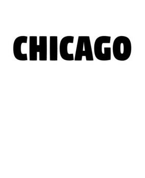 Chicago: A Home Design decorative book for coffee tables, shelves, end tables, and interior design styling - Housewarming Gift Decorum - stack decor books together to create a custom look to any room 