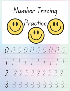 Paperback Number Tracing Practice Book