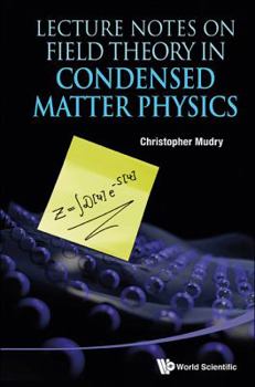 Paperback Lecture Notes on Field Theory in Condensed Matter Physics Book