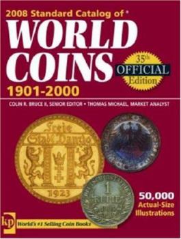 Paperback 2008 Standard Catalog of World Coins 1901-2000 Book