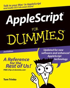 Paperback AppleScript for Dummies Book