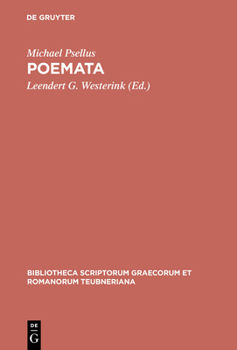 Hardcover Poemata [Greek, Ancient (To 1453)] Book