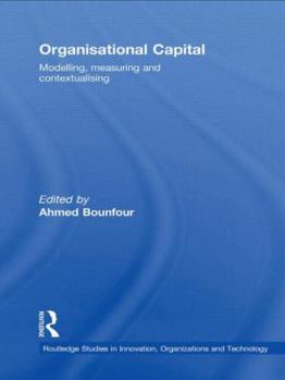 Hardcover Organisational Capital: Modelling, Measuring and Contextualising Book