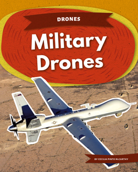 Library Binding Military Drones Book