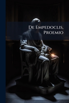 Paperback De Empedoclis, Proemio Book