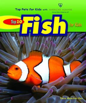 Library Binding Top 10 Fish for Kids Book
