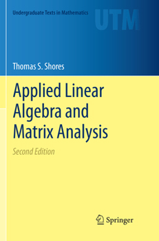 Paperback Applied Linear Algebra and Matrix Analysis Book