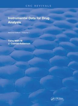 Hardcover Instrumental Data for Drug Analysis, Second Edition: Volume I Book