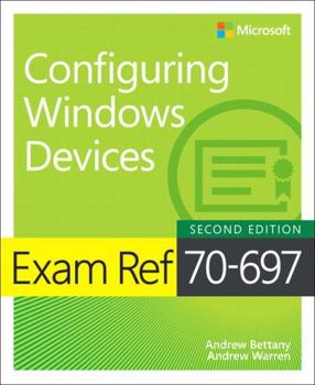 Paperback Exam Ref 70-697 Configuring Windows Devices Book