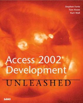 Paperback Access 2002 Development Unleashed Book