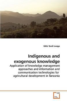 Paperback Indigenous and exogenous knowledge Book