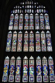 Paperback Beautiful Stained Glass Window Panels at Canterbury Cathedral Journal: Take Notes, Write Down Memories in this 150 Page Lined Journal Book