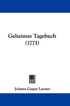 Hardcover Geheimes Tagebuch (1771) [German] Book