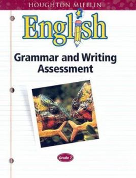 Paperback HM English: Grammar and Writing Assessment, Grade 7 Book