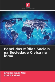 Paperback Papel das Mídias Sociais na Sociedade Cívica na Índia [Portuguese] Book