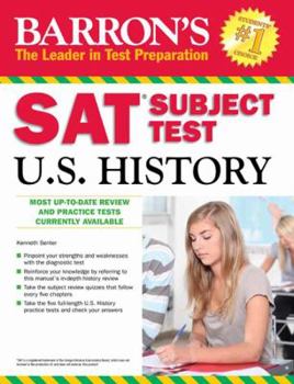 Paperback Barron's SAT Subject Test U.S. History Book