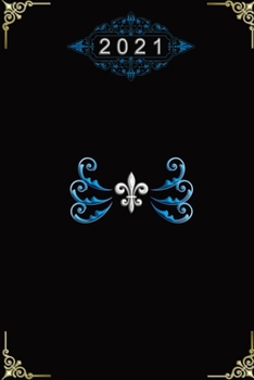 2021 Daily Planner: 12 Months Daily Planner Book with Tabs & Calendar on Each Page