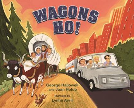 Hardcover Wagons Ho! Book