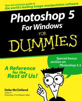 Paperback Photoshop 5 for Windows for Dummies Book
