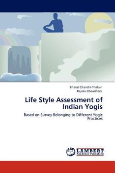 Paperback Life Style Assessment of Indian Yogis Book