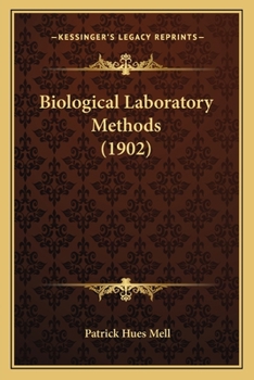 Paperback Biological Laboratory Methods (1902) Book