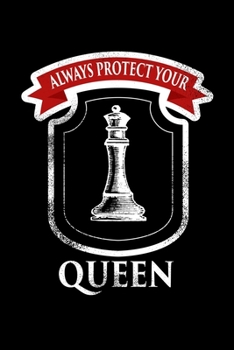 Notizbuch: Schach Königin Dame Brettspiel Lustiges Geschenk 120 Seiten, 6X9 (Ca. A5), Punktraster (German Edition)