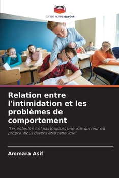 Paperback Relation entre l'intimidation et les problèmes de comportement [French] Book