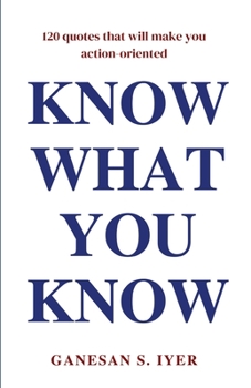 Paperback Know What You Know Book