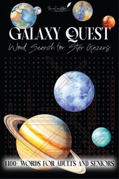 Paperback Galaxy Quest: Word Search for Star Gazers Book