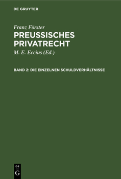 Hardcover Die Einzelnen Schuldverhältnisse [German] Book