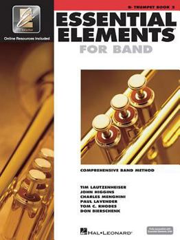 Paperback Essential Elements for Band - Book 2 with Eei: BB Trumpet (Book/Online Media) Book