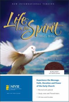Leather Bound Life in the Spirit Study Bible-NIV Book