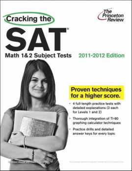 Paperback Princeton Review: Cracking the SAT Math 1 & 2 Subject Tests Book