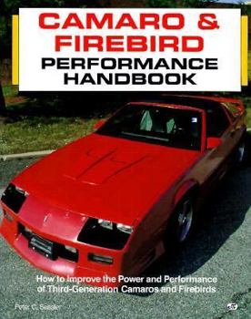 Paperback Camaro and Firebird Performance Handbook Book