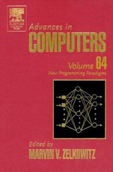 Hardcover Advances in Computers: New Programming Paradigms Volume 64 Book