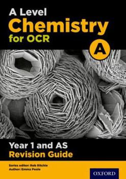 Paperback OCR A Level Chemistry A Year 1 Revision Guide: Year 1 Book