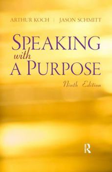 Paperback Speaking with a Purpose Book