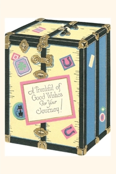 Paperback Vintage Journal Steamer Trunk Book