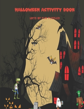 Paperback Kids Fun Halloween Activity Book