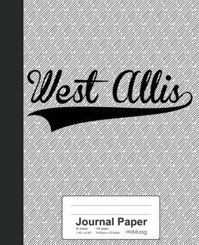 Paperback Journal Paper: WEST ALLIS Notebook Book