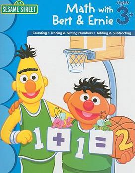 Paperback Math with Bert & Ernie Book