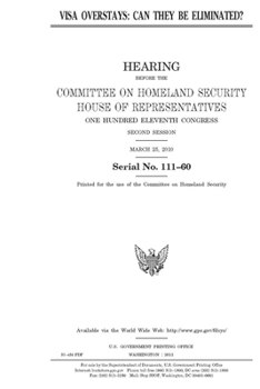 Paperback Visa overstays: can they be eliminated? Book