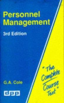 Hardcover Personnel Management (Complete Course Texts) Book