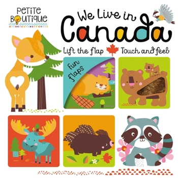 Board book We Live in Canada Book