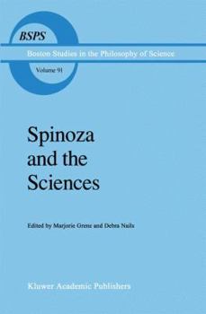 Paperback Spinoza and the Sciences Book