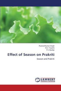 Paperback Effect of Season on Prakriti Book